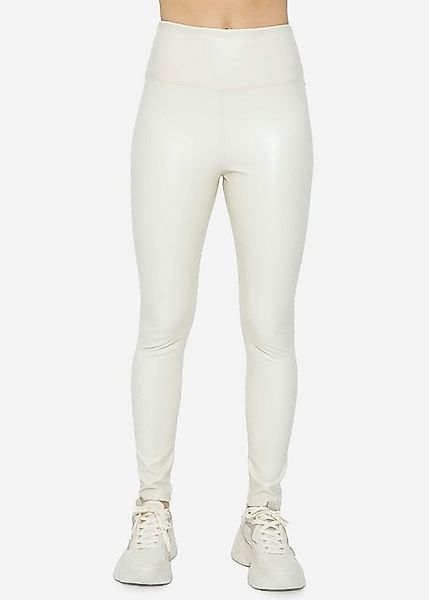 SASSYCLASSY Lederhose Skinny High-Rise Damen Leggings mit Thermo-Futter Hig günstig online kaufen