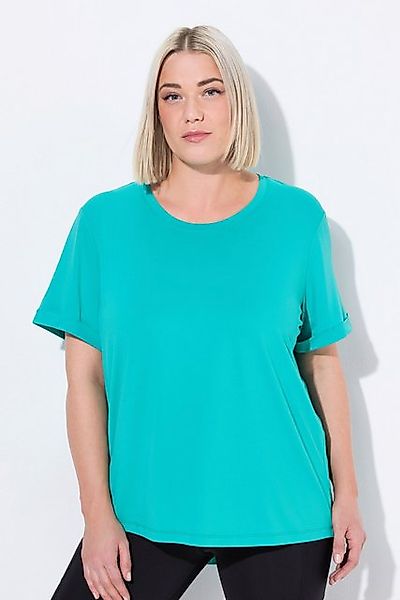 Ulla Popken T-Shirt Funktions-Shirt LSF 50+ Rundhals Halbarm recycelt günstig online kaufen