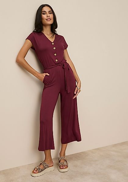 Tamaris Culotte-Overall mit Knopfleiste günstig online kaufen