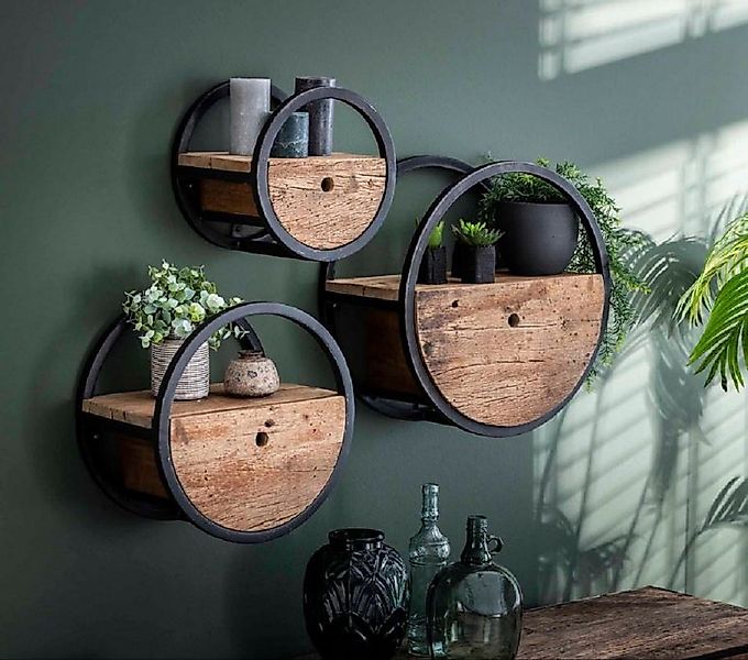 Beauty.Scouts Wandregal 1x Wandregal "Zoey", Regal, robustes Hartholz (KEIN günstig online kaufen