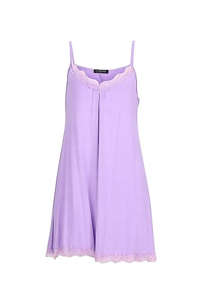 malito more than fashion Longtop 8010 Spahettiträger - Kleid mit Spitze, Na günstig online kaufen