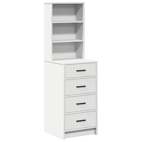 vidaXL Highboard Highboard Weiß 40x41x135 cm günstig online kaufen