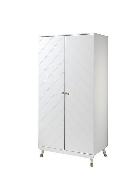 58 aufm Kessel Kleiderschrank Kinderzimmerschrank Kamillah 100x59x200 Wäsch günstig online kaufen