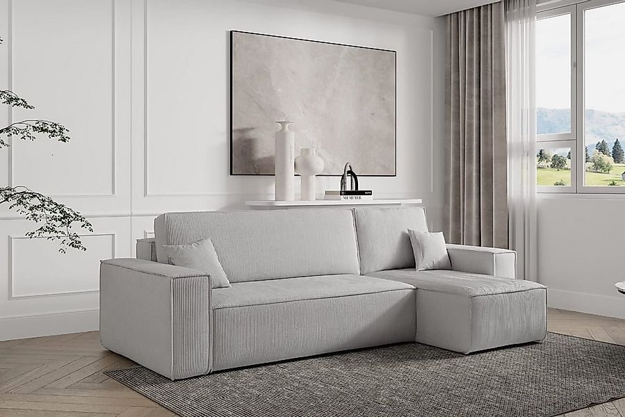 Compleo Ecksofa TOKYO, L-form Ecke, mit universelle Ottomane und Schlaffunk günstig online kaufen