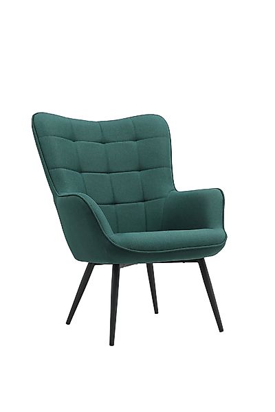byLIVING Sessel Uta (Bezug: Samt, Webstoff, günstig online kaufen