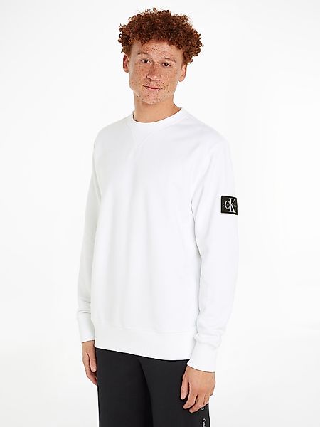 Calvin Klein Jeans Sweatshirt "BADGE CREW NECK" mit Logopatch günstig online kaufen