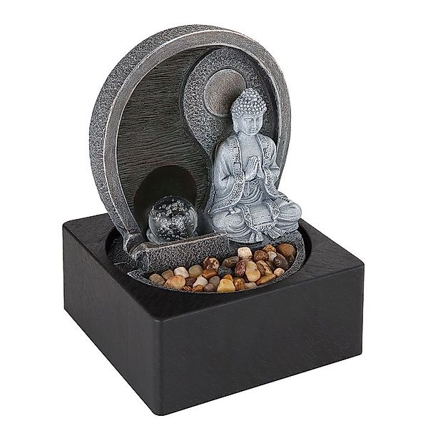 GLOBO LIGHTING Zimmerbrunnen, LED Tischbrunnen Wohnzimmer günstig online kaufen