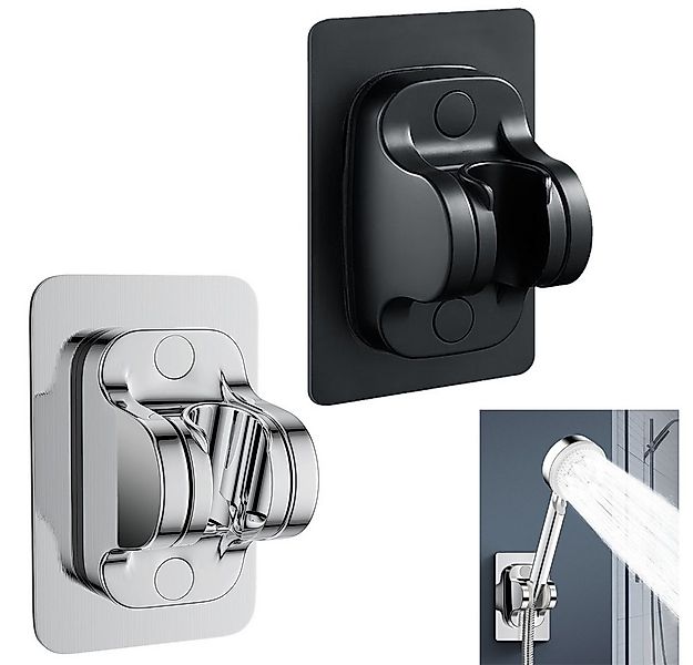 NUODWELL Brausegarnitur 2 Stück Duschkopfhalterung, Verstellbar Brausehalte günstig online kaufen