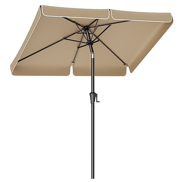 SONGMICS Sonnenschirm, LxB: 200,00x150,00 cm, Balkonschirm, günstig online kaufen