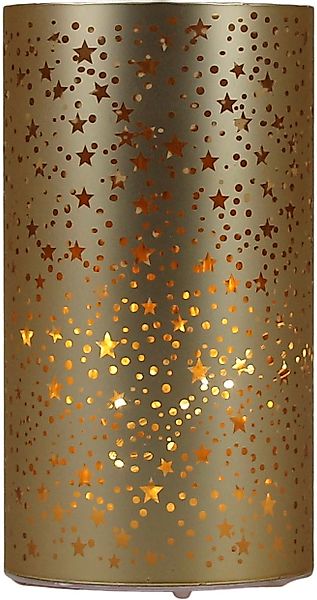 AM Design LED Dekolicht "LED Windlicht Stern" 1 Stk. Warmweiß Weihnachtsdek günstig online kaufen