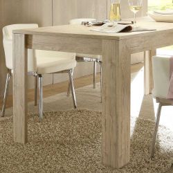 Esstisch in Eiche hell verlängerbar günstig online kaufen