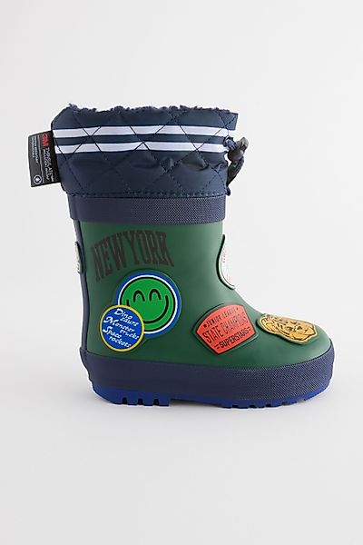 Next Thinsulate™ Gefütterte Gummistiefel mit Manschette günstig online kaufen