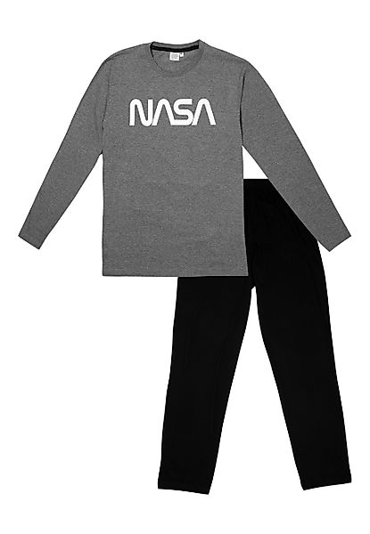United Labels® Schlafanzug NASA - Typographik günstig online kaufen