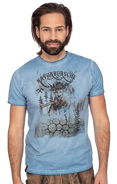 MarJo T-Shirt Herren T-Shirt GUIDO donaublau günstig online kaufen