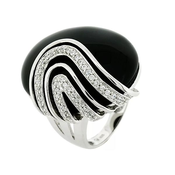 Ring Rotterdam aus 925 Sterling Silber Schmuck für Damen Cosmopolitan Gr.16 günstig online kaufen