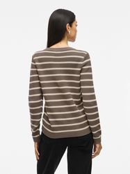 Vila Rundhalspullover VIDALO O-NECK L/S STRIPE günstig online kaufen
