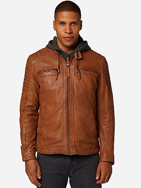 RICANO Lederjacke 12815 Hood Lederjacke mit günstig online kaufen