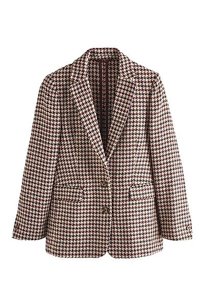 LAURA ASHLEY Jackenblazer Laura Ashley Wollblazer mit Hahnentrittmuster (1- günstig online kaufen