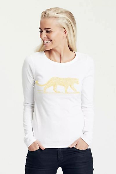 Bio-damen-langarmshirt Leopard günstig online kaufen