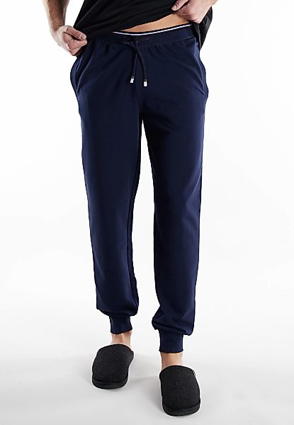 bugatti Pyjamahose "Bologna" mit Seitentaschen, niedriger Bund, bequem, ela günstig online kaufen