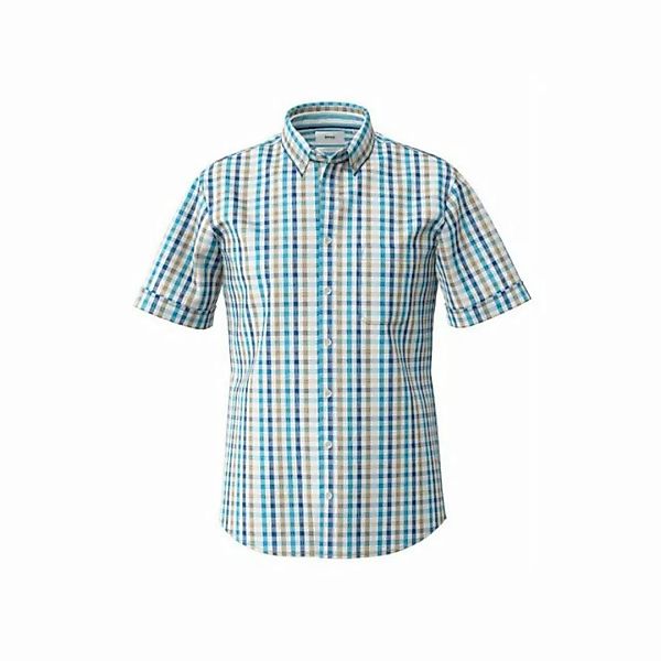 Brax Kurzarmhemd blau regular fit (1-tlg., keine Angabe) günstig online kaufen