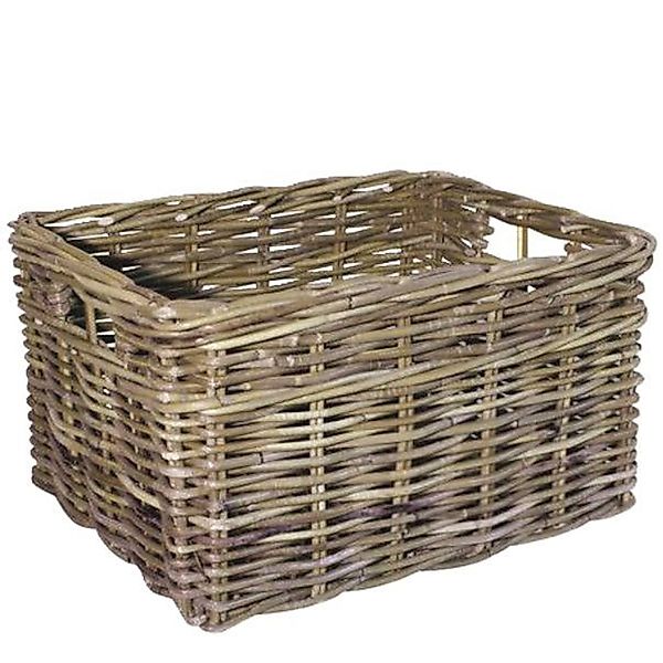 AGU Fahrradkorb FastRider Rattan Weidenkorb Rechteckig günstig online kaufen