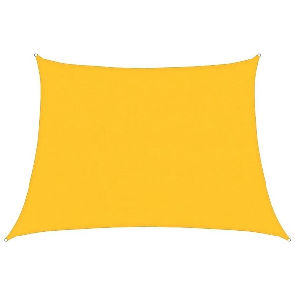 vidaXL Sonnensegel 160 g/m² Trapezform Gelb 4/5x3 m HDPE 311600 günstig online kaufen