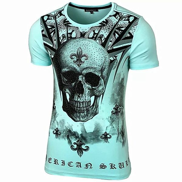 Baxboy T-Shirt Baxboy T-Shirt mit aufwendigem Strass-Design günstig online kaufen
