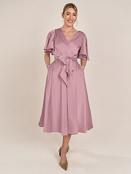 Apart Midikleid us mattschimmerndem Satin günstig online kaufen