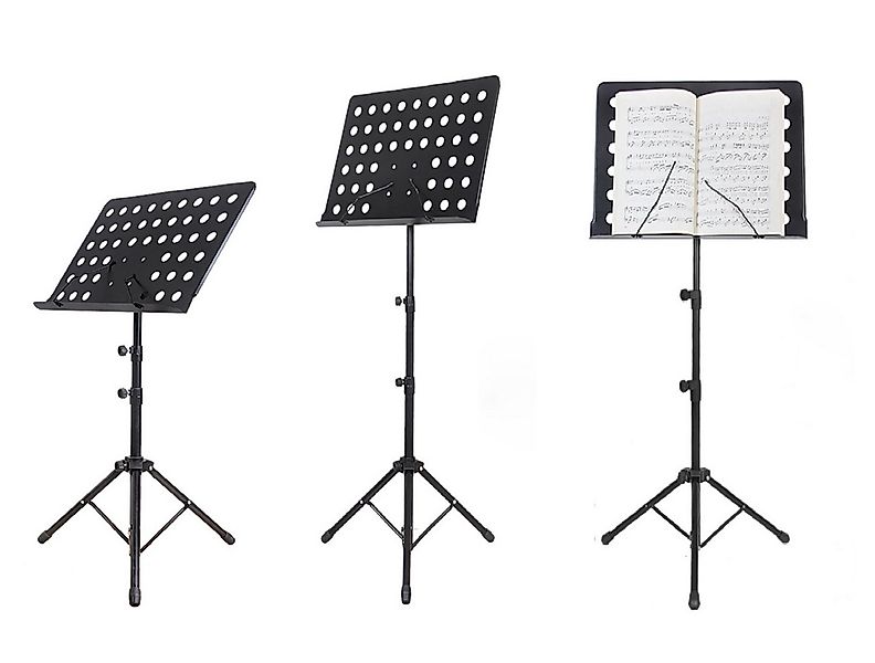 BAYLI Regal 50 - 165cm höhenverstellbarer Notenständer, Musikständer in Sch günstig online kaufen
