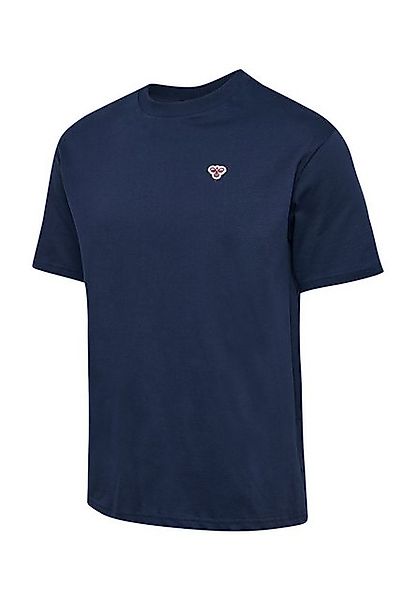 hummel T-Shirt T-Shirt mit Logo Stickerei in Dropped Shoulder hmlLOOSE T-SH günstig online kaufen