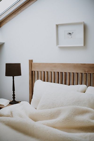 Wolldecke Wolldecke (Bettdecke) "Flaum" aus 100% Merinowolle, Wohnen und Ac günstig online kaufen