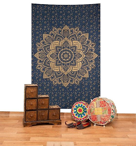 KUNST UND MAGIE Wandteppich Tagesdecke Wandbehang günstig online kaufen