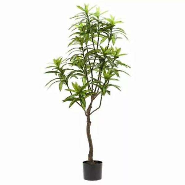 Emerald Kunstpflanze Drachenbaum Grün 130 cm 419843 Dekorationspflanze grün günstig online kaufen