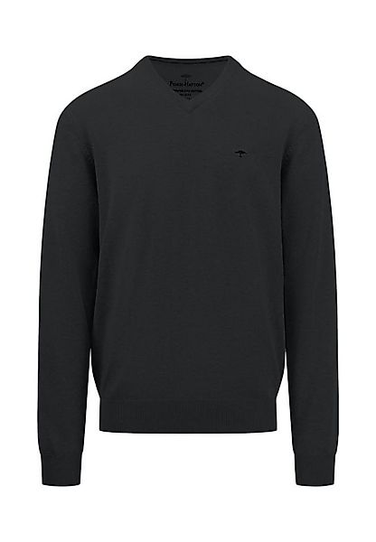 FYNCH-HATTON Strickpullover - Legerer Strickpullover mit V-Ausschnitt, günstig online kaufen