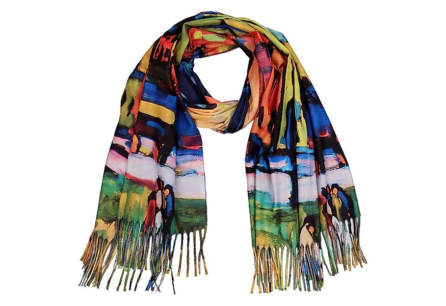 MIRROSI Modeschal weicher und warmer Schal ca.70x180cm, zweiseitig tragbar, günstig online kaufen