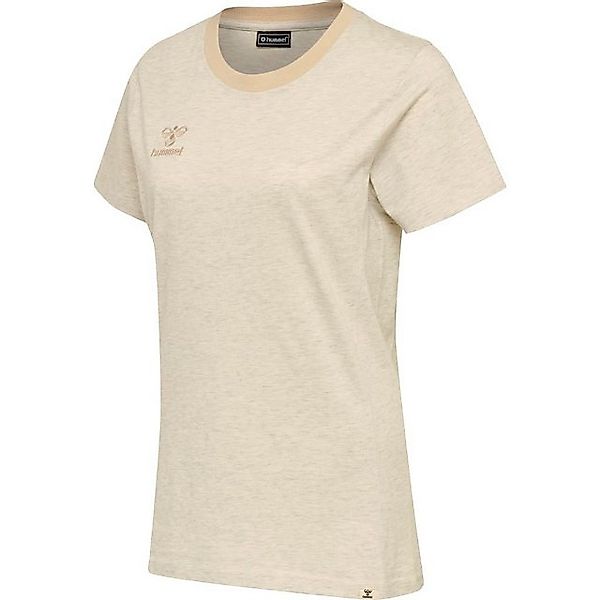 hummel T-Shirt Move T-Shirt Damen Beige F9094 Baumwolle günstig online kaufen