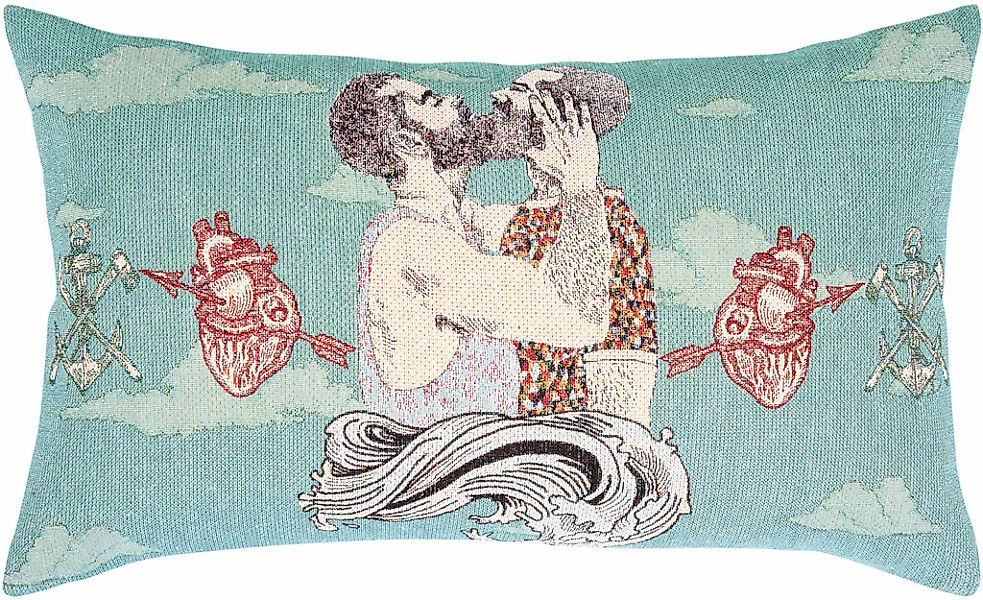 PAD Dekokissen "AQUABOY" Made in Europe, Kissenhülle ohne Füllung, 1 Stück günstig online kaufen