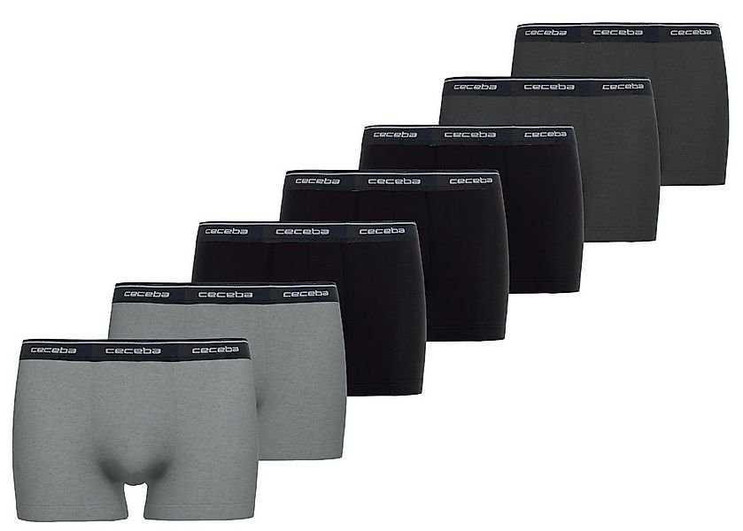 CECEBA Boxershorts 7er Pack Herren Pants (7-St) enge Passform günstig online kaufen