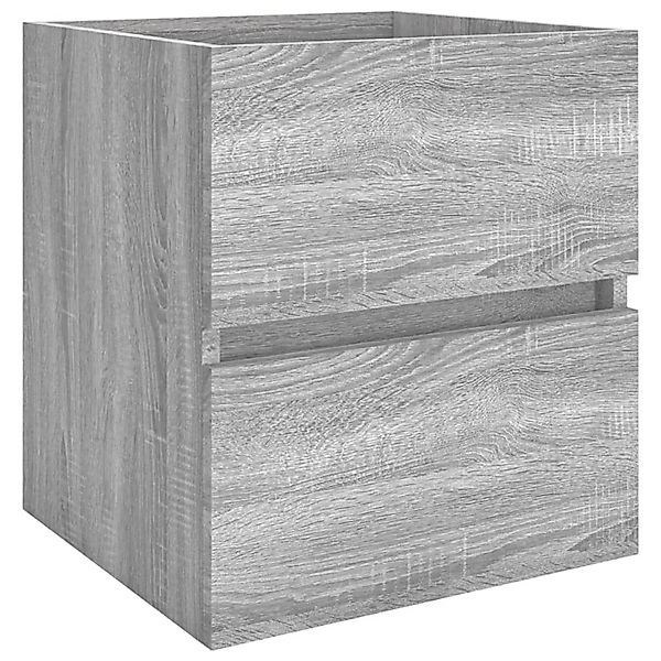 vidaXL Waschbeckenunterschrank Grau Sonoma 41x38,5x45 cm Holzwerkstoff 8156 günstig online kaufen