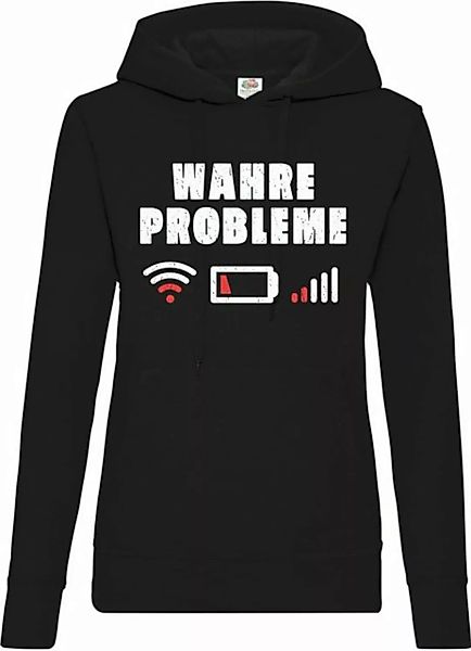 Youth Designz Kapuzenpullover "Wahre Probleme" Damen Hoodie Pullover mit lu günstig online kaufen