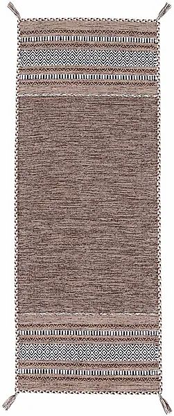carpetfine Teppich »Kelim Azizi«, rechteckig, 5 mm Höhe, Baumwolle, Wendete günstig online kaufen