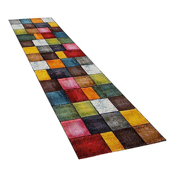 KADIMA DESIGN Teppich Karos Wohnzimmer 100% günstig online kaufen