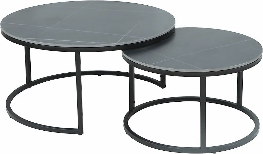 HELA Couchtisch "LUIS Topseller", (Set, 2 St.), 2er Set, 12mm Sinterstein; günstig online kaufen