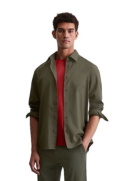 Marc OPolo Langarmhemd "aus Bio-Baumwolle und TENCEL™ Lyocell" günstig online kaufen