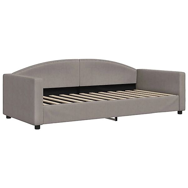 vidaXL Gästebett Tagesbett Taupe 90x200 cm Stoff Gästebett Gästecouch Gäste günstig online kaufen