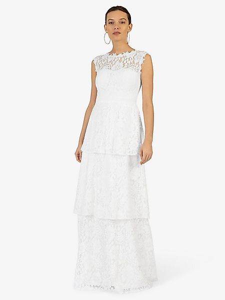 Kraimod Abendkleid mit einem Oberteil aus Mesh mit Spitze günstig online kaufen