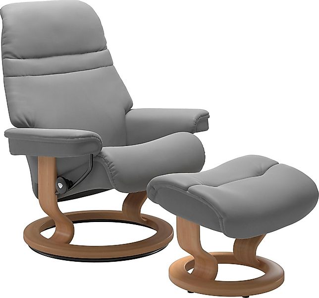 Stressless Relaxsessel "Sunrise" Relaxsessel mit Hocker, mit Classic Base, günstig online kaufen