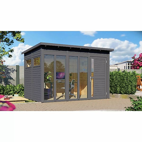 BERTILO Gartenhaus "Pentus 3 Office, in verschiedenen Farben" günstig online kaufen