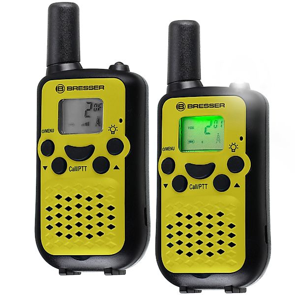 BRESSER junior Walkie Talkie rechargeable green günstig online kaufen